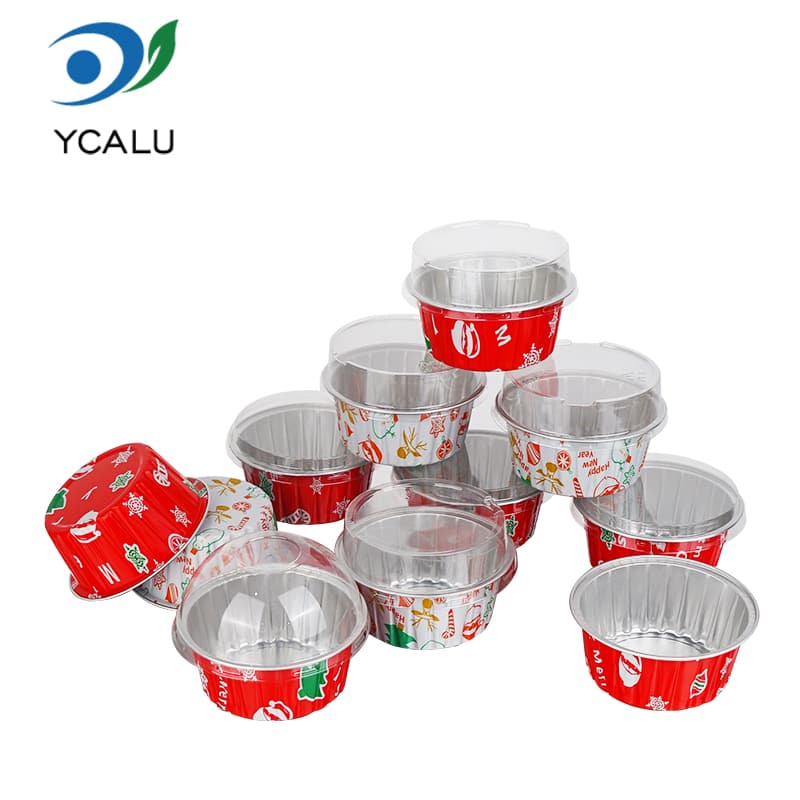 Christmas Custom Aluminum Foil Baking Cup
