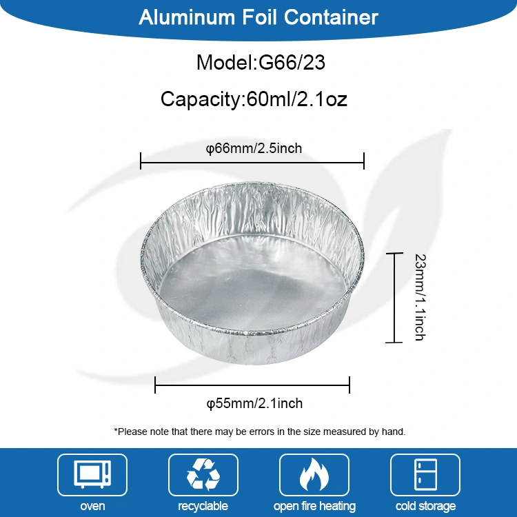 ຖາດເຄ້ກທີ່ຖິ້ມແລ້ວ baking ເງິນ Aluminum Foil ບັນຈຸອາຫານ