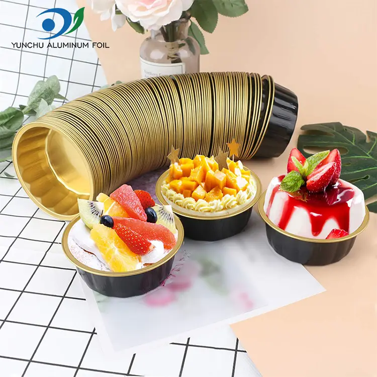 ໂຖປັດສະວະຮອບສໍາລັບຂະຫນົມຫວານ smoothwall ບັນຈຸນ້ໍາອະລູມິນຽມອາລູມິນຽມ