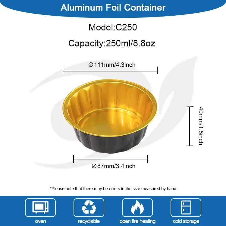 ໂຖປັດສະວະຮອບສໍາລັບຂະຫນົມຫວານ smoothwall ບັນຈຸນ້ໍາອະລູມິນຽມອາລູມິນຽມ